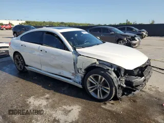 2017 BMW 4 Series 430i with VIN WBA4F7C31HG789614, listed as a Copart auction lot 61854075 with 85,153 mi miles and Salvage title. Bid and sale history available at DreamBid. Image 4.