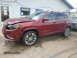 2019 Jeep Cherokee Overland с VIN 1C4PJMJN6KD174101, выставлен на аукционе Copart как лот 63122515 с пробегом 60 405 миль миль и Списание • Salvage title. История ставок и продаж доступна на DreamBid. Изображение 1.