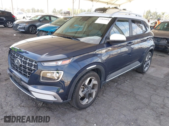 2022 Hyundai Venue SEL with VIN KMHRC8A31NU183510, listed as a IAAI auction lot 41861860 with 80,313 mi miles and . Bid and sale history available at DreamBid. Image 2.