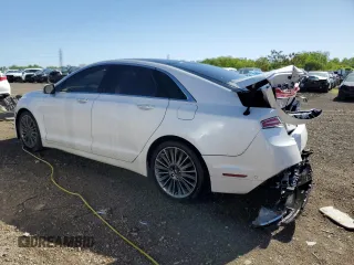 2014 Lincoln MKZ with VIN 3LN6L2JK0ER819896, listed as a Copart auction lot 57110025 with Not provided miles and Salvage title. Bid and sale history available at DreamBid. Image 2.