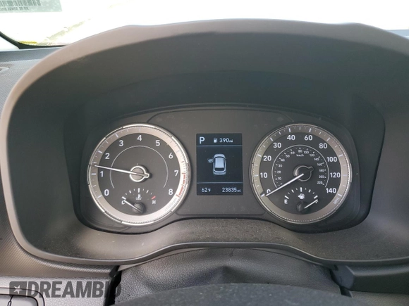 2022 Hyundai Venue SE with VIN KMHRB8A3XNU198154, listed as a Copart auction lot 56735175 with 23,835 mi miles and Salvage title. Bid and sale history available at DreamBid. Image 9.