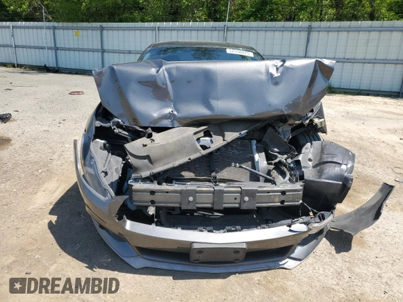 2017 Ford Mustang EcoBoost with VIN 1FA6P8TH9H5217623, listed as a Copart auction lot 52558825 with 81,796 mi miles and Salvage Title. Bid and sale history available at DreamBid. Image 5.