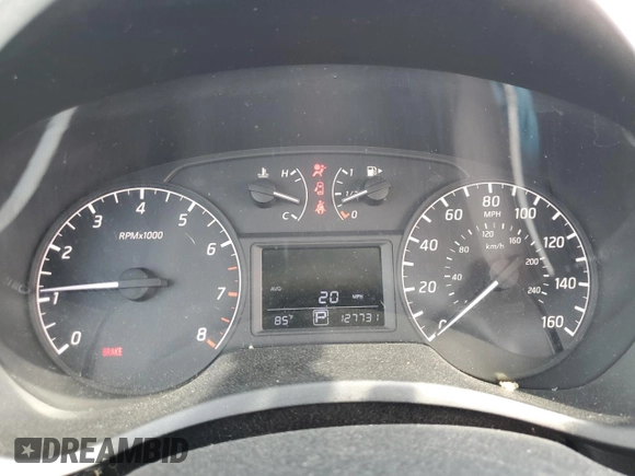 2016 Nissan Sentra S with VIN 3N1AB7AP1GY317937, listed as a Copart auction lot 51694345 with 127,731 mi miles and Salvage Title. Bid and sale history available at carsss.com. Image 9.