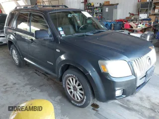 2008 Mercury Mariner Premier z VIN 4M2CU97198KJ30843, wystawiony jako IAAI lot #42579794 z przebiegiem 109 983 mil mil oraz . Historia ofert i sprzedaży dostępna na DreamBid. Obrazek 1.
