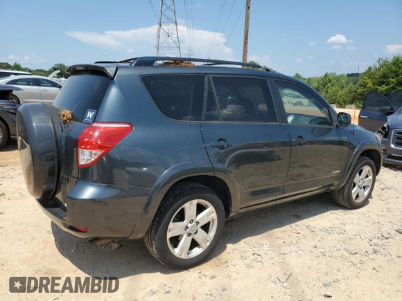 2006 Toyota RAV4 Sport with VIN JTMZD32V666004033, listed as a Copart auction lot 63050885 with 195,386 mi miles and Clean title. Bid and sale history available at DreamBid. Image 3.