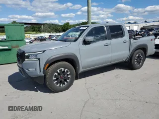 2024 Nissan Frontier SL с VIN 1N6ED1EJ3RN672021, выставлен на аукционе Copart как лот 58386945 с пробегом 3 675 миль миль и Списание • Salvage title. История ставок и продаж доступна на DreamBid. Изображение 1.