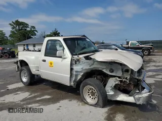 1997 Ford Ranger XLT with VIN 1FTCR10A8VPB29636, listed as a Copart auction lot 57250435 with 215,537 mi miles and Salvage title. Bid and sale history available at DreamBid. Image 4.