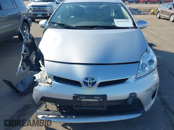 2015 Toyota Prius Four with VIN JTDKN3DU0F0477528, listed as a IAAI auction lot 41761325 with 140,156 mi miles. Bid and sale history available at carsss.com. Image 12.