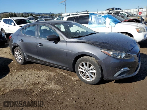 2016 Mazda 3 i Sport with VIN JM1BM1U74G1285879, listed as a Copart auction lot 88374325 with 66,929 mi miles and Salvage Title. Bid and sale history available at DreamBid. Image 4.