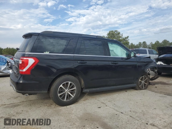 2018 Ford Expedition XLT with VIN 1FMJU1HT6JEA46252, listed as a Copart auction lot 43207475 with 0 mi miles and Salvage Title. Bid and sale history available at carsss.com. Image 3.