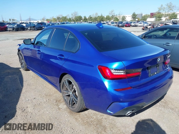 2020 BMW 3 Series 330i z VIN WBA5R1C05LFH66384, wystawiony jako IAAI lot #41810255 z przebiegiem 59 433 mil mil oraz . Historia ofert i sprzedaży dostępna na DreamBid. Obrazek 3.