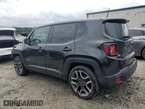 2021 Jeep Renegade Jeepster z VIN ZACNJCAB5MPM43407, wystawiony jako Copart lot #59966845 z przebiegiem 103 436 mil mil oraz Czysty tytuł • Clean title. Historia ofert i sprzedaży dostępna na DreamBid. Obrazek 2.