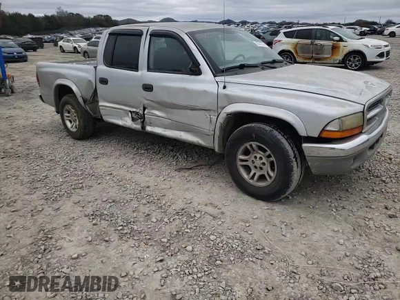2003 Dodge Dakota SLT with VIN 1D7HL48X13S151334, listed as a Copart auction lot 82016764 with 216,281 mi miles and Salvage Title. Bid and sale history available at carsss.com. Image 10.