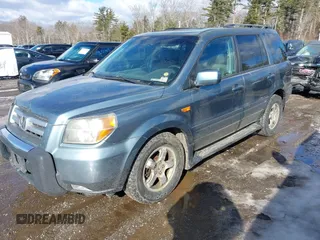 2006 Honda Pilot EX-L with VIN 2HKYF18716H535598, listed as a IAAI auction lot 41676797 with 212,130 mi miles and . Bid and sale history available at DreamBid. Image 2.