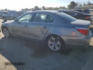 2009 BMW 5 Series 528i with VIN WBANU53519C119831, listed as a Copart auction lot 76983424 with 177,210 mi miles and Salvage Title. Bid and sale history available at carsss.com. Image 2.