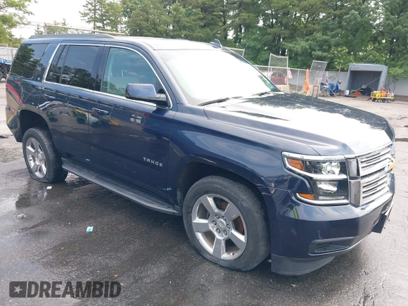 2018 Chevrolet Tahoe LT with VIN 1GNSKBKC7JR256937, listed as a IAAI auction lot 42614438 with 92,794 mi miles and . Bid and sale history available at DreamBid. Image 1.