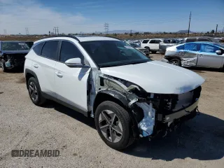 2025 Hyundai Tucson SEL Convenience with VIN 5NMJCCDE9SH518873, listed as a Copart auction lot 50329275 with 208 mi miles and Salvage Title. Bid and sale history available at carsss.com. Image 4.