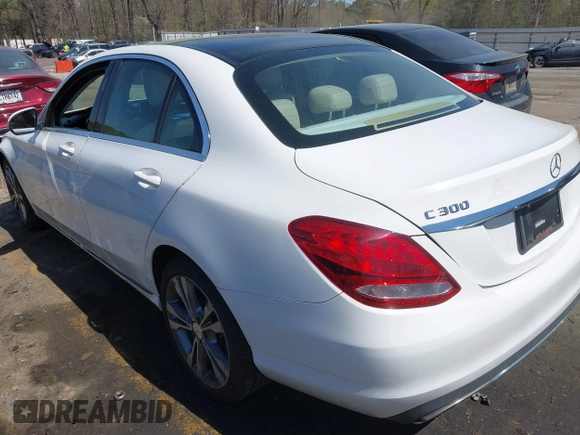 2015 Mercedes-Benz C 300 Luxury with VIN 55SWF4KB9FU035143, listed as a IAAI auction lot 41898353 with 140,699 mi miles and . Bid and sale history available at DreamBid. Image 3.