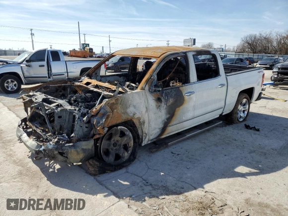 2016 Chevrolet Silverado 1500 LTZ with VIN 3GCUKSEC9GG298791, listed as a Copart auction lot 45483765 with Not Provided miles and Non Repairable. Bid and sale history available at DreamBid. Image 1.