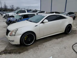 2012 Cadillac CTS Coupe Performance with VIN 1G6DL1E39C0120520, listed as a Copart auction lot 43081315 with 0 mi miles and Non Repairable. Bid and sale history available at carsss.com. Image 1.
