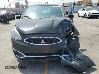 2018 Mitsubishi Mirage ES z VIN ML32A3HJ9JH010438, wystawiony jako Copart lot #58445285 z przebiegiem 53 891 mil mil oraz Szkoda całkowita • Salvage title. Historia ofert i sprzedaży dostępna na DreamBid. Obrazek 5.