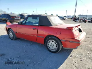 1991 Mercury Capri z VIN 6MPCT0369M8627509, wystawiony jako Copart lot #86108114 z przebiegiem 112 629 mil mil oraz Szkoda całkowita • Salvage title. Historia ofert i sprzedaży dostępna na DreamBid. Obrazek 2.