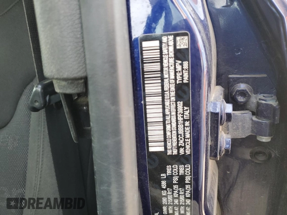 2017 Jeep Renegade Latitude with VIN ZACCJBBB1HPF39902, listed as a Copart auction lot 50965445 with 119,821 mi miles and Salvage Title. Bid and sale history available at carsss.com. Image 14.