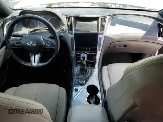 2017 Infiniti Q60 Sport with VIN JN1EV7EK7HM363168, listed as a Copart auction lot 54849725 with 91,528 mi miles and Salvage Title. Bid and sale history available at DreamBid. Image 8.
