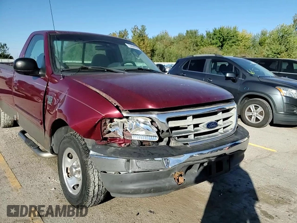 2003 Ford F-150 XL with VIN 1FTRF17L63NA32146, listed as a Copart auction lot 75204414 with 1,745,073 mi miles and Salvage Title. Bid and sale history available at DreamBid. Image 11.