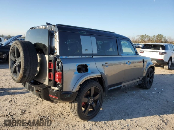 2023 Land Rover Defender X-Dynamic SE with VIN SALE2EEU1P2129252, listed as a Copart auction lot 45420325 with 12,382 mi miles and Salvage Title. Bid and sale history available at DreamBid. Image 3.