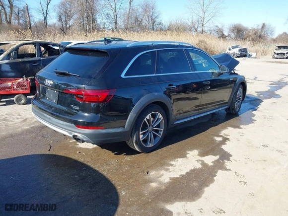 2019 Audi A4 allroad Premium Plus with VIN WA18NAF42KA009729, listed as a IAAI auction lot 41698959 with 60,893 mi miles. Bid and sale history available at carsss.com. Image 4.
