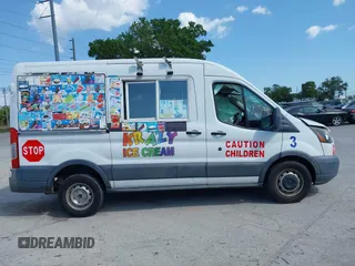 2017 Ford Transit Cargo with VIN 1FTYE1CM4HKA22561, listed as a IAAI auction lot 42118744 with 181,113 mi miles and . Bid and sale history available at DreamBid. Image 13.