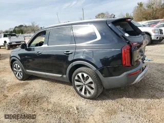 2020 Kia Telluride S with VIN 5XYP64HC3LG013116, listed as a Copart auction lot 42179515 with 57,208 mi miles and Salvage Title. Bid and sale history available at carsss.com. Image 2.