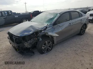 2024 Kia Forte LXS with VIN 3KPF24AD8RE840495, listed as a Copart auction lot 44792045 with 10,114 mi miles and Salvage Title. Bid and sale history available at carsss.com. Image 1.