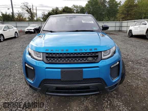 2018 Land Rover Range Rover Evoque SE Premium with VIN SALVC2RX1JH290124, listed as a Copart auction lot 73355474 with 56,414 mi miles and Salvage Title. Bid and sale history available at DreamBid. Image 5.