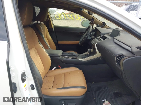 2016 Lexus NX 200t with VIN JTJBARBZ2G2080239, listed as a IAAI auction lot 40704076 with Not Provided miles and . Bid and sale history available at DreamBid. Image 5.
