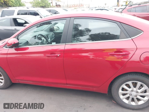 2022 Hyundai Accent SE with VIN 3KPC24A68NE175452, listed as a IAAI auction lot 42131182 with 44,541 mi miles and . Bid and sale history available at carsss.com. Image 15.