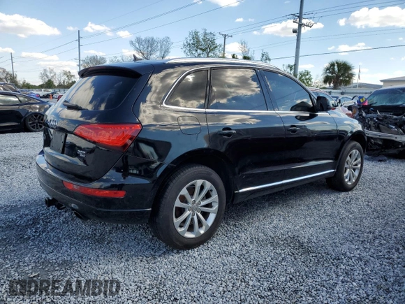 2013 Audi Q5 Premium with VIN WA1CFAFP7DA016759, listed as a Copart auction lot 47114005 with 193,609 mi miles and Clean Title. Bid and sale history available at carsss.com. Image 3.