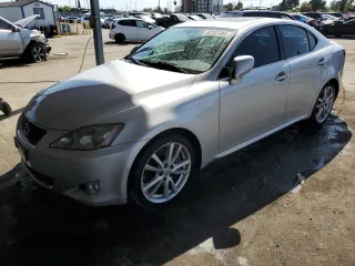2006 Lexus IS 350 with VIN JTHBE262065003344, listed as a Copart auction lot 52252785 with 238,602 mi miles and Salvage Title. Bid and sale history available at DreamBid. Image 1.