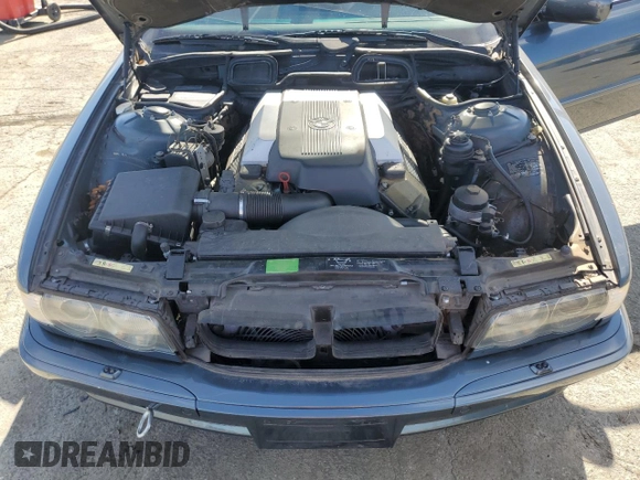 2001 BMW 7 Series 740i with VIN WBAGG83421DN87364, listed as a Copart auction lot 44462125 with 123,519 mi miles and Salvage title. Bid and sale history available at DreamBid. Image 12.