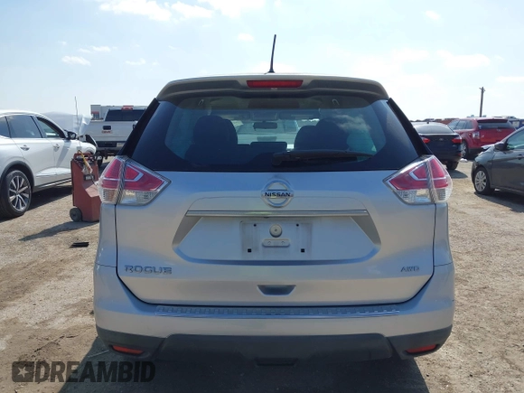 2016 Nissan Rogue SV with VIN KNMAT2MV6GP606255, listed as a IAAI auction lot 41523381 with Not Provided miles and . Bid and sale history available at carsss.com. Image 16.
