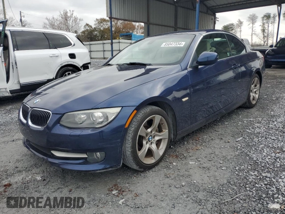 2012 BMW 3 Series 335i with VIN WBADX7C55CE745425, listed as a Copart auction lot 85047334 with 103,702 mi miles and Clean title. Bid and sale history available at DreamBid. Image 1.