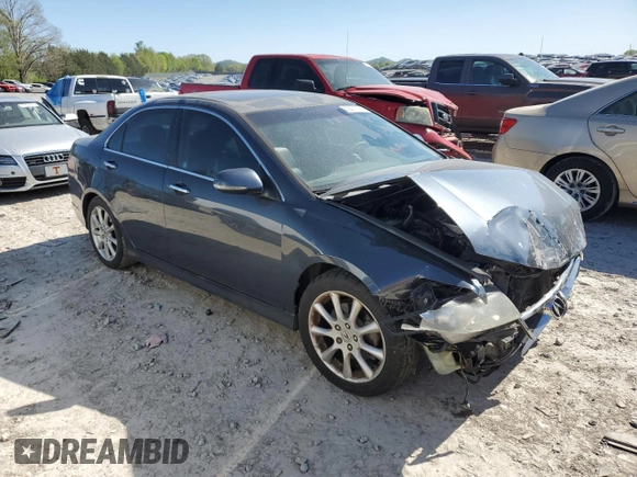 2006 Acura TSX Navi with VIN JH4CL96986C030142, listed as a Copart auction lot 53271195 with 198,703 mi miles and Clean title. Bid and sale history available at DreamBid. Image 4.