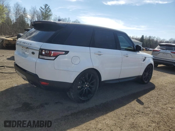 2016 Land Rover Range Rover Sport HSE with VIN SALWR2KF2GA115645, listed as a Copart auction lot 54684525 with 167,741 mi miles and Clean Title. Bid and sale history available at DreamBid. Image 3.