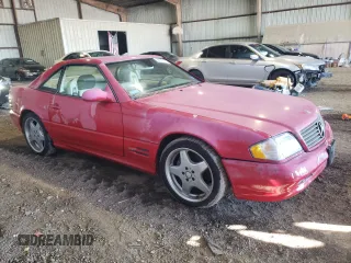 1999 Mercedes-Benz SL-Class with VIN WDBFA68F1XF175155, listed as a Copart auction lot 88143125 with 0 mi miles and Clean Title. Bid and sale history available at carsss.com. Image 4.