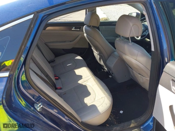 2015 Hyundai Sonata 2.4L Sport with VIN 5NPE34AF9FH107616, listed as a IAAI auction lot 41867858 with 108,508 mi miles. Bid and sale history available at carsss.com. Image 8.