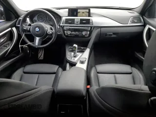2018 BMW 3 Series 330e iPerformance with VIN WBA8E1C52JA758674, listed as a Copart auction lot 43273165 with 77,325 mi miles and Salvage Title. Bid and sale history available at carsss.com. Image 8.