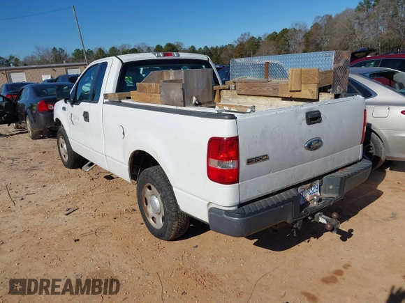 2007 Ford F-150 XL with VIN 1FTRF12W77NA83372, listed as a IAAI auction lot 41628051 with 104,564 mi miles and . Bid and sale history available at DreamBid. Image 3.