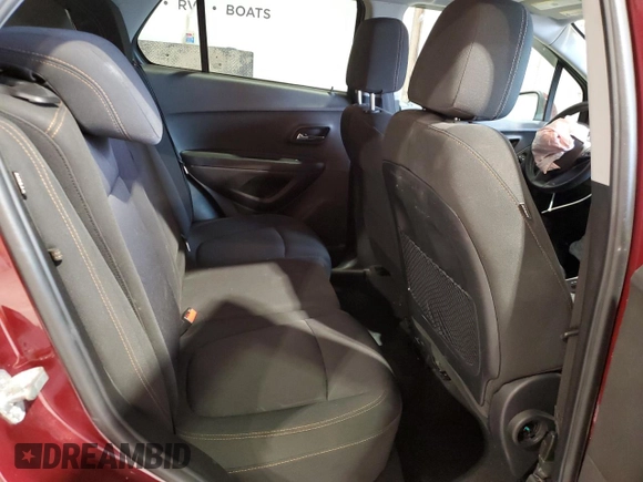 2017 Chevrolet Trax LT with VIN 3GNCJLSB9HL209026, listed as a Copart auction lot 44538705 with 118,931 mi miles and Salvage Title. Bid and sale history available at carsss.com. Image 12.
