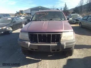 2002 Jeep Grand Cherokee Laredo with VIN 1J4GW48S92C169827, listed as a IAAI auction lot 41621901 with 169,373 mi miles. Bid and sale history available at carsss.com. Image 12.